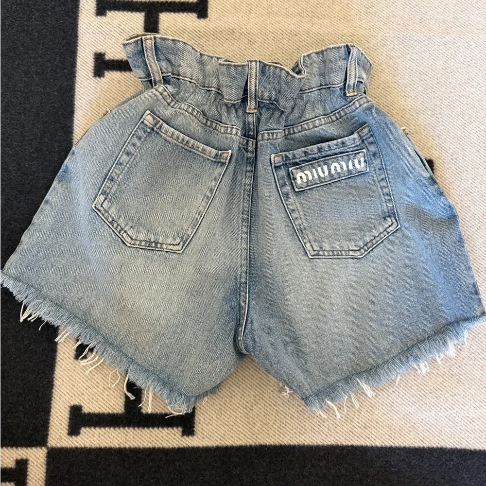Miu Miu Denim shorts